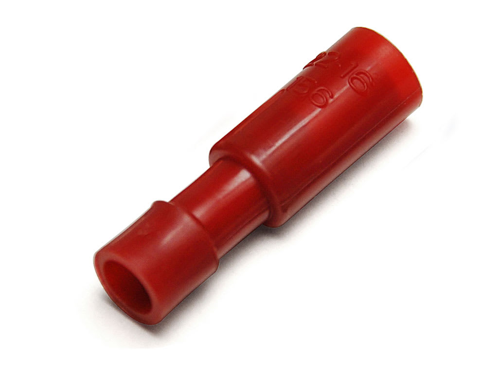 CEMBRE SPA - CEMRKF-BF4 INNESTO CILIND.FEMMINA RINF. ROSSO DIAM.4MM