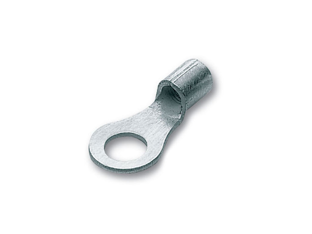 CEMBRE SPA - CEMRN-M6/1 CAPOCORDA AD OCCHIELLO, NON ISOLATO, CON COLLETTO NON BRASATO, PER CONDUTTORI IN RAME, VITE 6mm B=12 SEZIONE 0,25-1,5 mmq