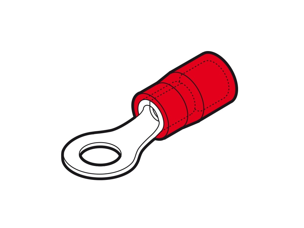 CEMBRE SPA - CEMRP-M3.5 CAPOC. HALOGEN FREE ROSSO OCCH.VITE 3,5M