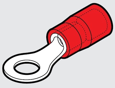 CEMBRE SPA - CEMRP-M8 CAPOCORDA HALOGEN FREE ROSSO OCCH.VITE 8