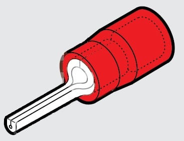 CEMBRE SPA - CEMRP-P8 CAPOCORDA HALOGEN FREE ROSSO PUNT. P=7,8