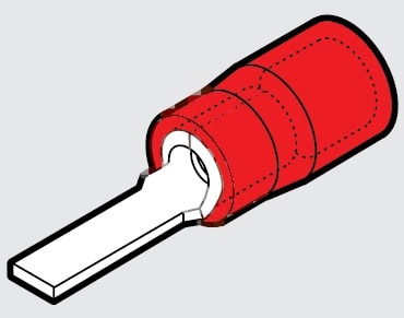 CEMBRE SPA - CEMRP-PP12/23 CAP.HALOGEN FREE ROSSO PUNT.PIATTO 13,2X