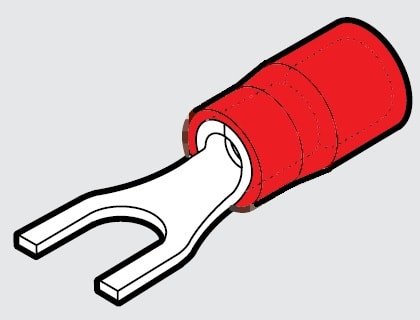 CEMBRE SPA - CEMRP-U4/1 CAP.HALOGEN FREE ROSSO FORC.VITE 4MM.B=8