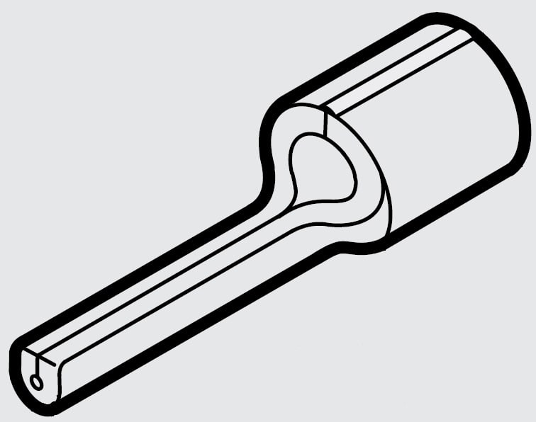 CEMBRE SPA - CEMS1.5-P8 CAPOCORDA BRASATO PUNT SEZ.1,5MMQ P=8MM