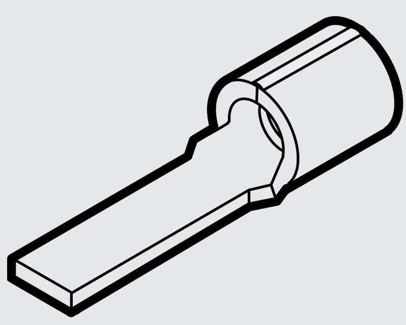 CEMBRE SPA - CEMS6-PP17 CAPOCORDA BRASATO PUNT PIA 6MMQ P=19,1X2