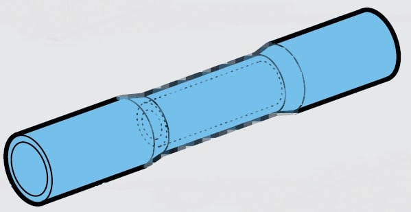 CEMBRE SPA - CEMWL06-M GIUNTO TESTA-TESTA PE HD BLU 1,5-2,5MMQ