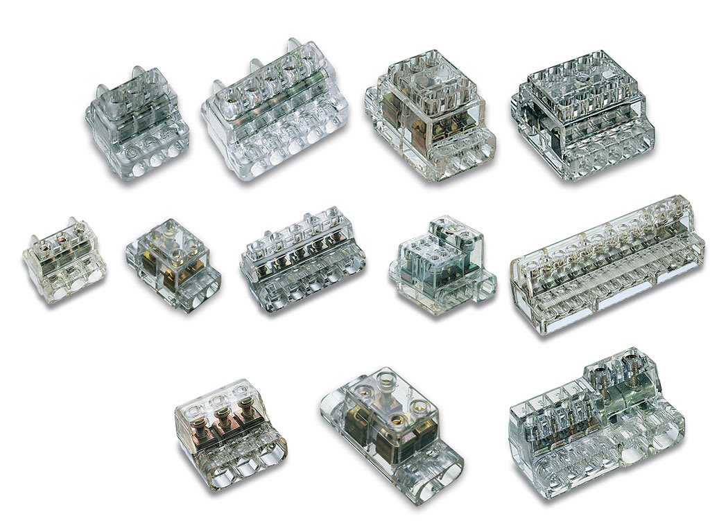 CEMBRE SPA - CEMZ16-4D MORSETTIERA UNIPOLARE, A SERRAGGIO INDIRETTO, CON ATTACCO GUIDA DIN, 4 VIE SEZIONE NOMINALE 16mmq