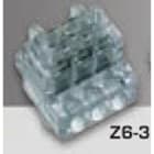 CEMBRE SPA - CEMZ6-3D MORSETTIERA UNIPOLARE A 3 VIE SEZ.6MMQ D