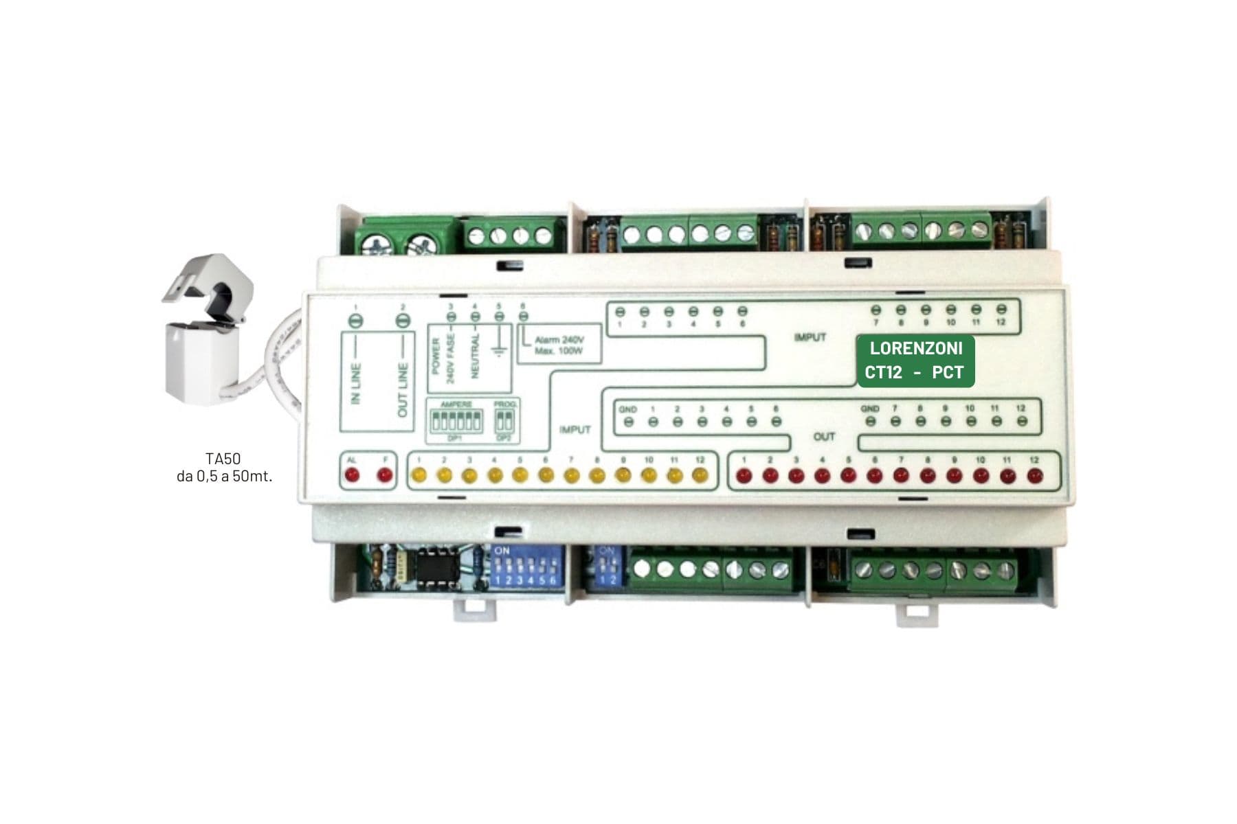 LORENZONI SRL - LOZ523.0000.015.1 CENTRALINA DI CONTROLLO CT12-PCT 12 ZONE