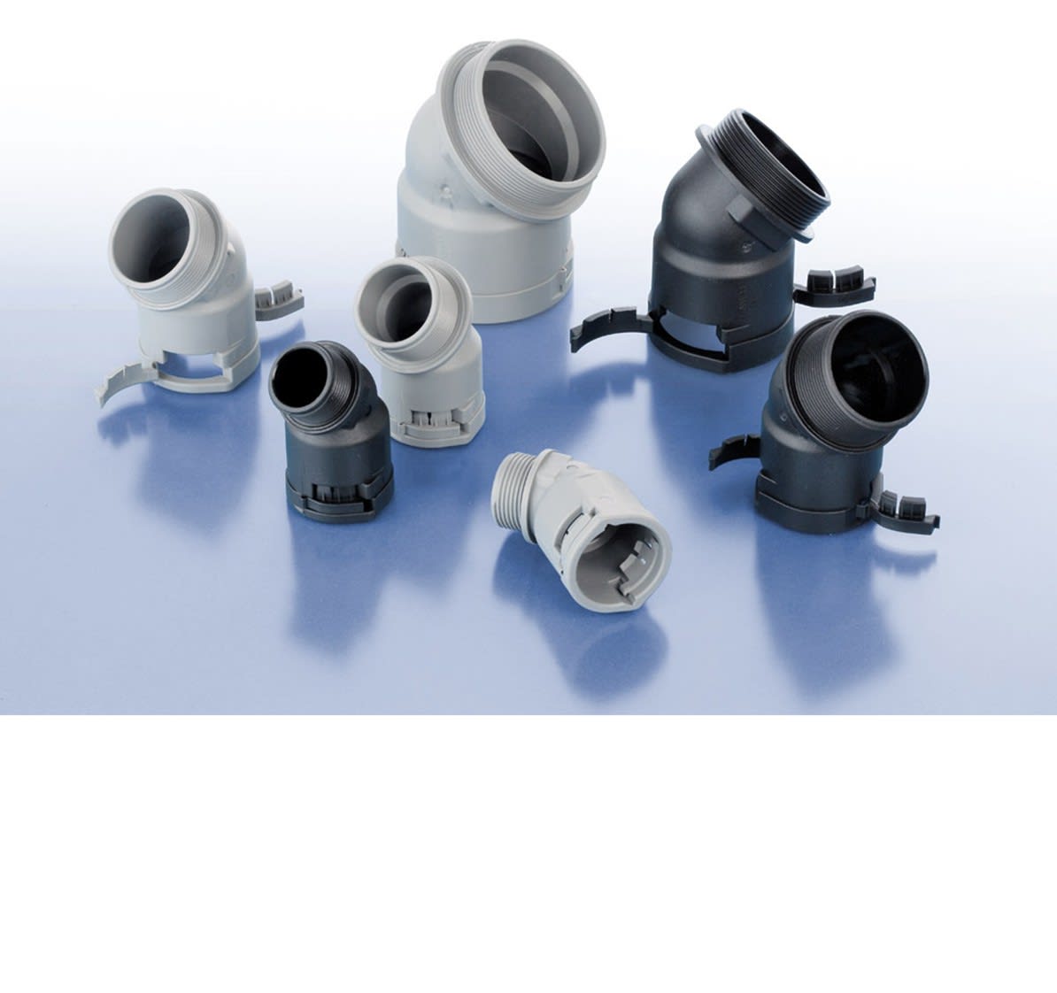 ABB SPA - ABBCF-17B.50 GUAINA EASIFLEX UL REC. DN17 PA6 BK