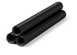 OEC SRL - OECCG0B125B06NN CORRUG. NERO/NERO 750N D.125 BARRA 6 MT