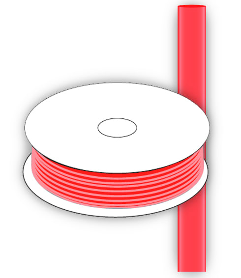 RAYTECH SRL - RYT5068094006 CGP-TEC-12.7/6.4-2 ROSSO GUAINA COMM.LE