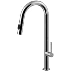 RUBINETTERIA PAFFONI - PFFCH185CR MIX LAVELLO LATERALE CANNA OMBRELLO CON