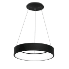 ROSSINI - RSSCHO001N SOSPENSIONE TONDA NERA LED 36W IP20 3000K CRI80