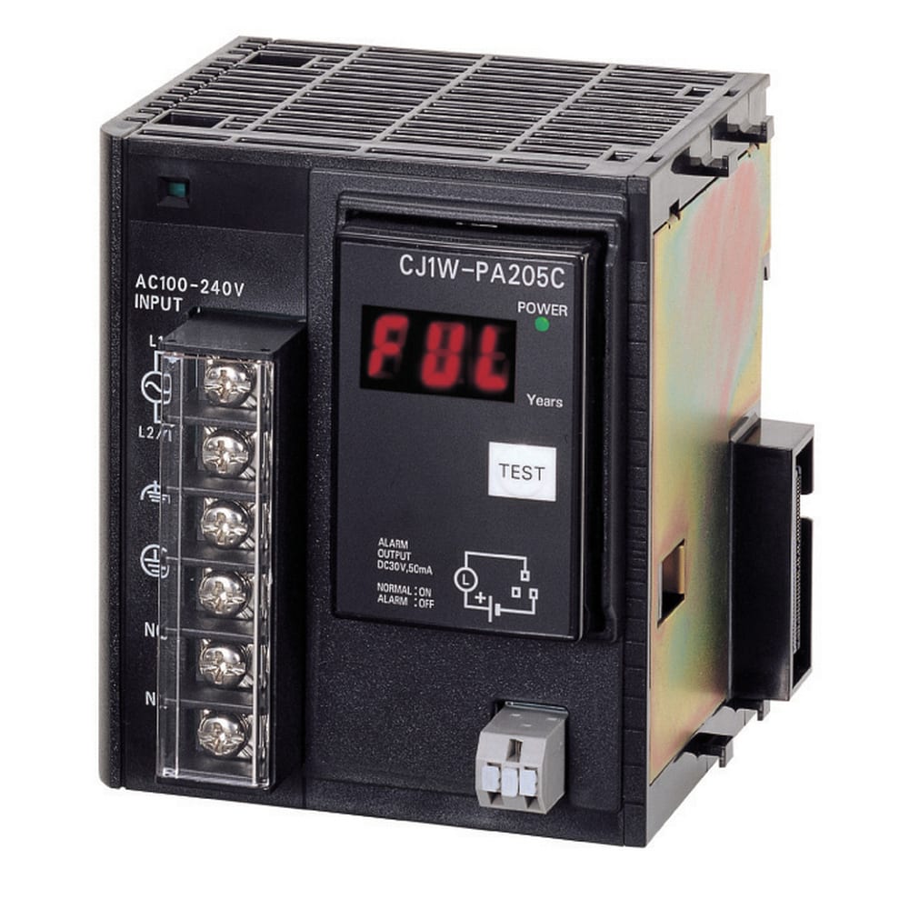 OMRON - OMRCJ1WPA205C plc- Alimen. 100..230 Vac- 5A a 5V. displ.