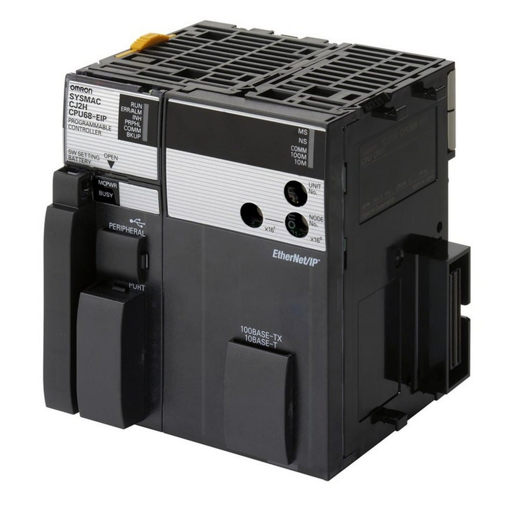 OMRON - OMRCJ2HCPU68EIP PLC- CPU+ETHERNET IP: 400KSTEP MP. 832KW