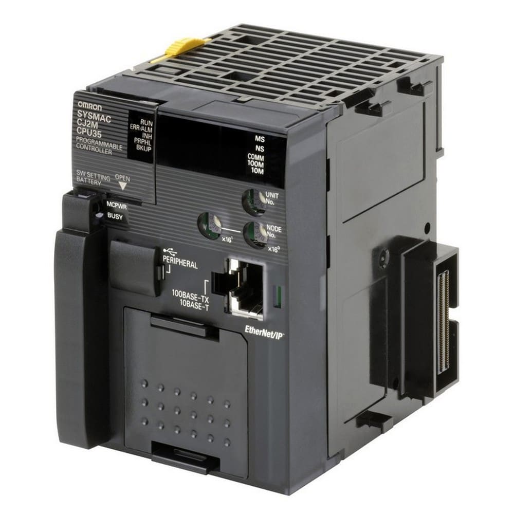OMRON - OMRCJ2MCPU34 PLC CJ2M 30KSTEP, 2560 IO, 160KW DM +ETH