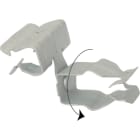 TEKNOMEGA SRL - TKGCLP1595 Clip Easy fix pipe 30-35 sp= 4-10mm