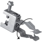 TEKNOMEGA SRL - TKGCLP1655 MORSETTO CON FISSATUBO ORIZZONTALE D30-3