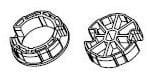 CAME SRL - CMC001YK5120 TONDO 70X1,5MM