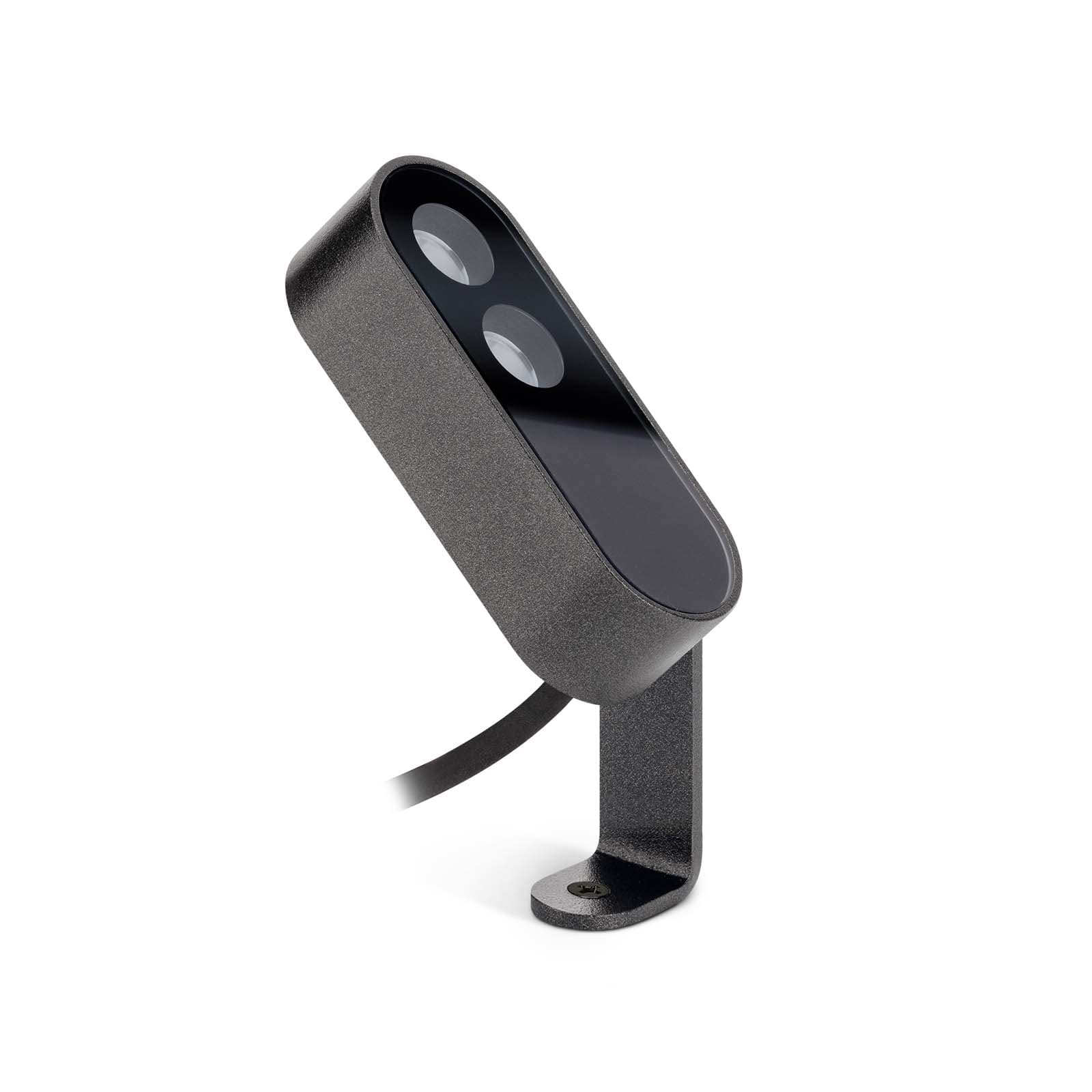 LOMBARDO - LOMLT15841ED3 CNC Oval Superficie LED 3K 4W Antrac.