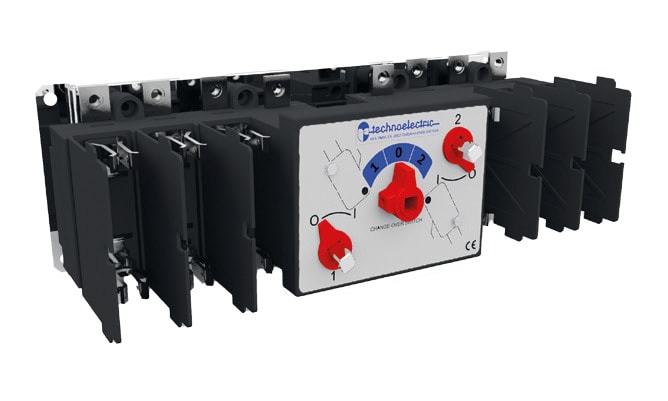 TECHNOELECTRIC SRL - TEH110403SM COMMUTATORE ORIZZONTALE FUSIBILE NHC00 S
