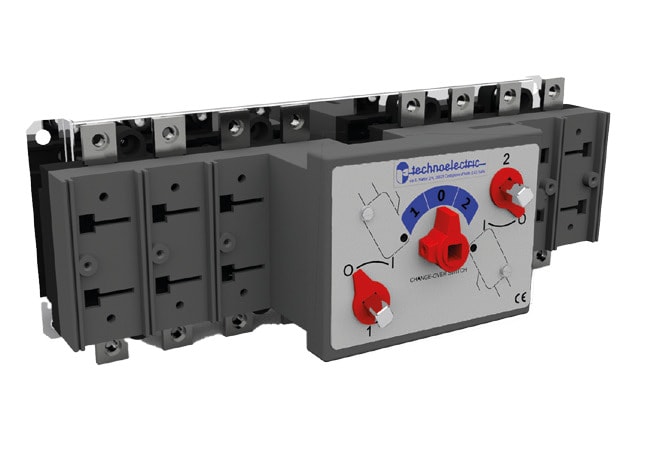 TECHNOELECTRIC SRL - TEH110153 COMMUTATORE ORIZZONTALE CON MANIGLIA BLO