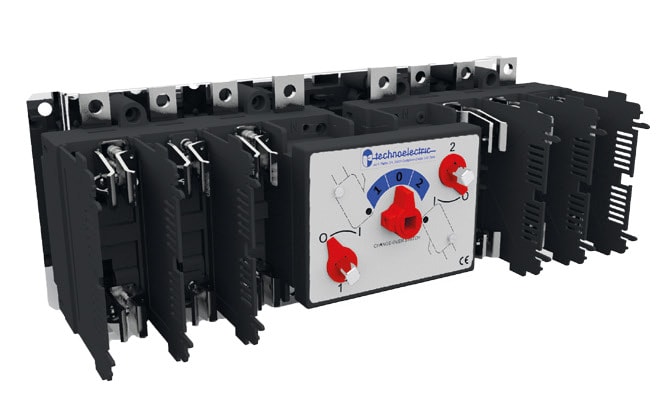 TECHNOELECTRIC SRL - TEH120533SM COMMUTATORE ORIZZONTALE SENZA MANIGLIA