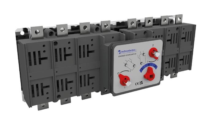 TECHNOELECTRIC SRL - TEH130033 COMMUTATORE ORIZZONTALE CON MANIGLIA BLO