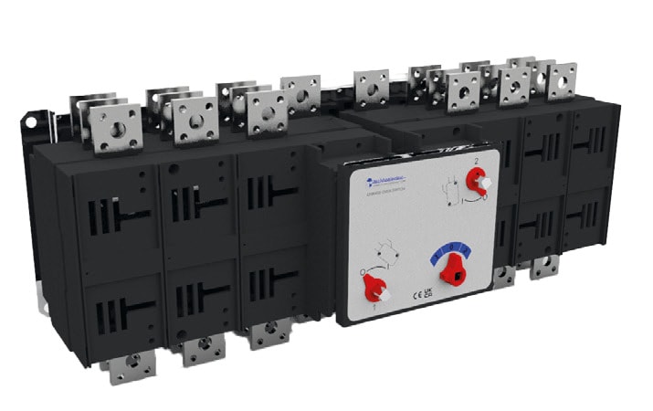 TECHNOELECTRIC SRL - TEH150153 COMMUTATORE ORIZZONTALE CON MANIGLIA BLO