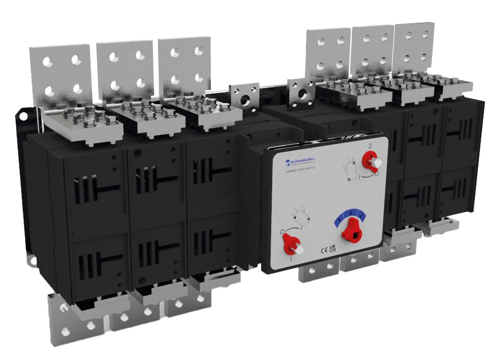 TECHNOELECTRIC SRL - TEH160023 COMMUTATORE ORIZZONTALE CON MANIGLIA BLO