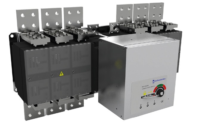 TECHNOELECTRIC SRL - TEH160123MS COMMUTATORE ORIZZONTALE MOT. 24V CC, 110