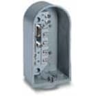 CONCHIGLIA - CON056124407 Serie SCB - Cassetta protez. cat. in AL, equip. per shuntaggio /misura, imbocco inferiore 1,5"