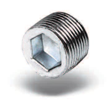 CORTEM SPA - CORPLG8A TAPPO 3  ISO7/1 ALLUMINIO