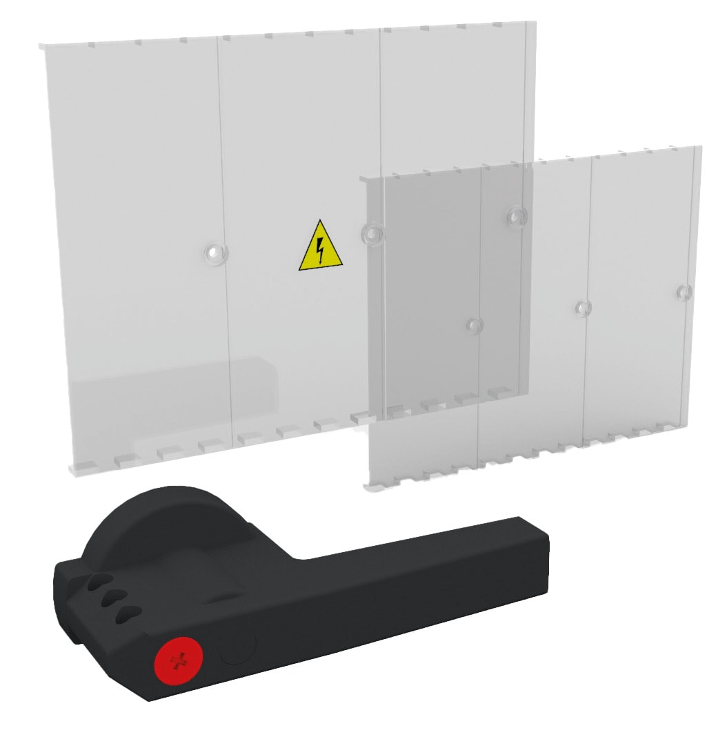 TECHNOELECTRIC SRL - TEH18588 MANIGLIA DIRETTA 120MM FOR CHANGEOVER SW