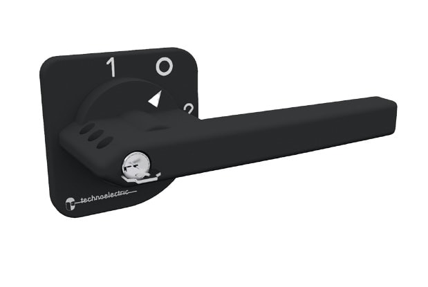 TECHNOELECTRIC SRL - TEH18501 MANIGLIA BLOCCO PORTA CON BLOCCO CHIAVE