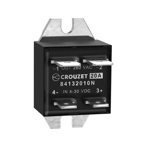 CROUZET - CRO84132010N SSR, GNM, 1-PHASE, PANEL MOUNT, 20A, IN