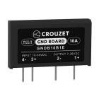 CROUZET - CROGNDB10B1E SSR, GND BOARD, PCB MOUNTING, 10A OUT 7-