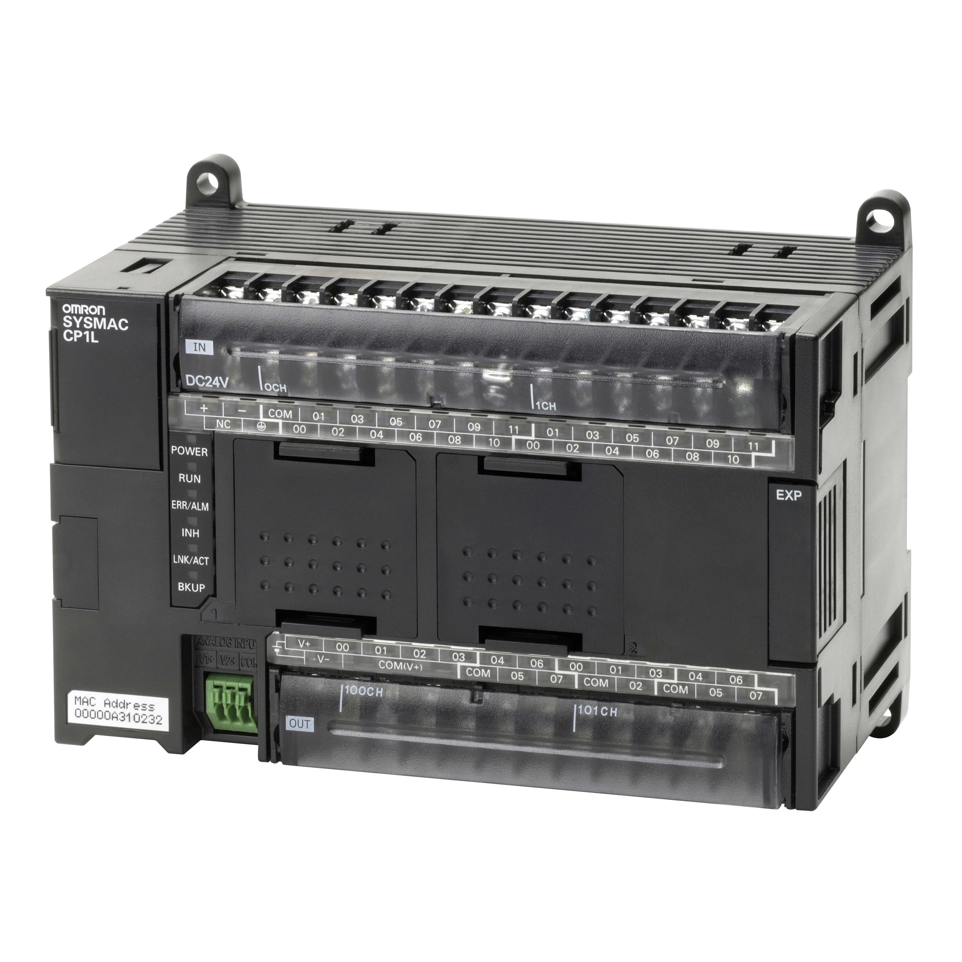OMRON - OMRCP1LEM40DRD PLC CP1L 24DI, 16DO REL , 24VCC, 2AI, ET