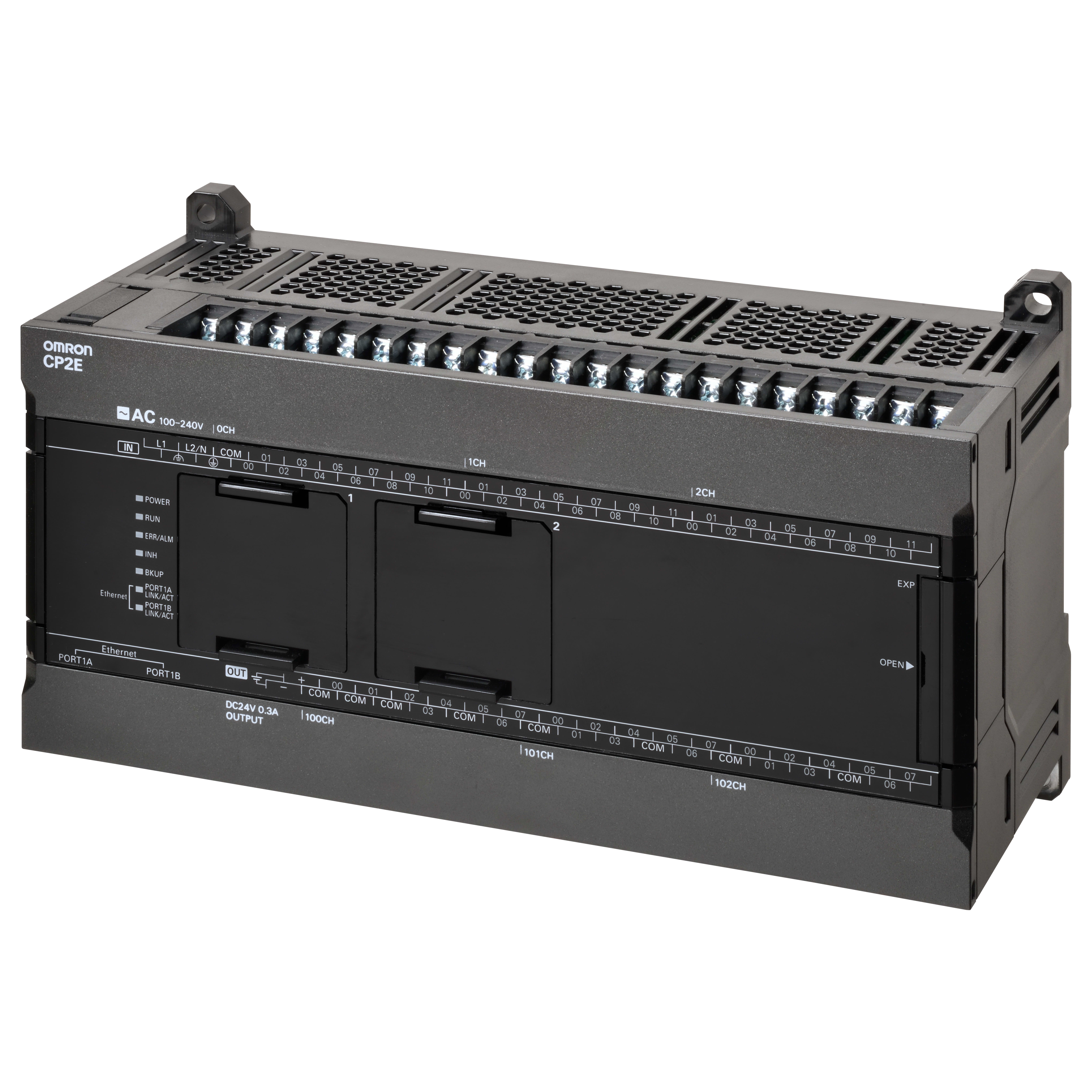 OMRON - OMRCP2EN60DT1D PLC CP2E 36DI, 24DO PNP, 24Vcc, Eth