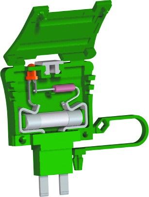 CABUR SRL - CBRCPF523 CPF/5L230 CART.PORT.FUS.+ LED 230V