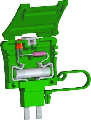 CABUR SRL - CBRCPF548 CPF/5L48 CART.PORT.FUS.+ LED 48V