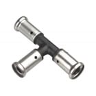 HENCO - CAPPELLOTTO - CPL11PK201616 TEE PVDF RIDOTTO CENTRALE E LAT.20X16X16