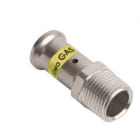 HENCO - CAPPELLOTTO - CPL17PG2004 MANICOTTO MASCHIO IN OTTONE GAS 20X1/2