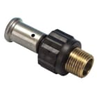 HENCO - CAPPELLOTTO - CPL17PK2004 MANICOTTO MASCHIO IN PVDF 20X1/2