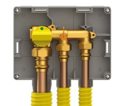 HENCO - CAPPELLOTTO - CPL64PG0605 COLLETTORE PER GAS A 2 VIE C/SCATOLA