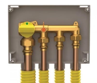 HENCO - CAPPELLOTTO - CPL65PG0605 COLLETTORE PER GAS A 3 VIE C/SCATOLA