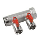 HENCO - CAPPELLOTTO - CPLVB050503ROOD COLL. C/VALV.SF. 3/4 X3XEK MAN.ROSSA