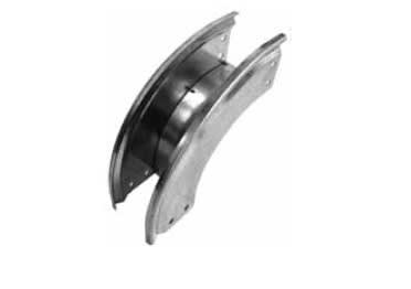 LUCIANO RUSSO SRL - LRSCRD075C9 CURVA IN DISC 90 + COP 75X50MM ZIN CALDO