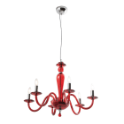 ROSSINI - RSSCRI002RU SOSPENSIONE IN VETRO RUBINO E14 IP20 70CM